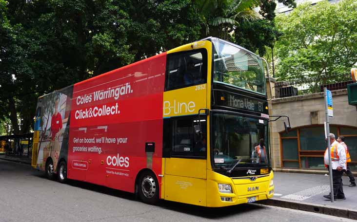 Sydney Buses MAN ND323F Gemilang Eco doubledecker B-Line 2852